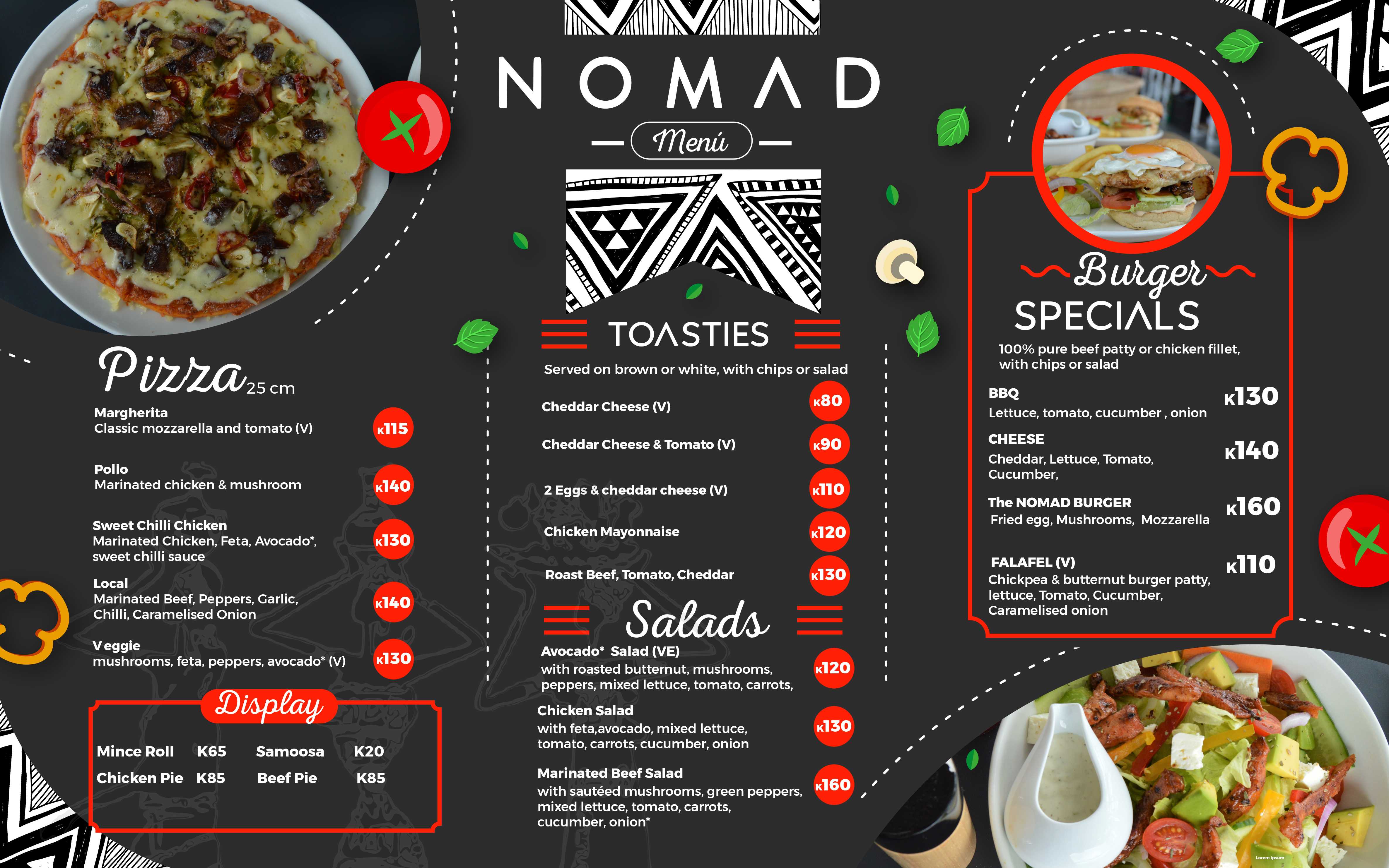 Menu Front